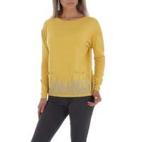 Damen Pullover von C.M.P.55 Gr. One Size - yellow