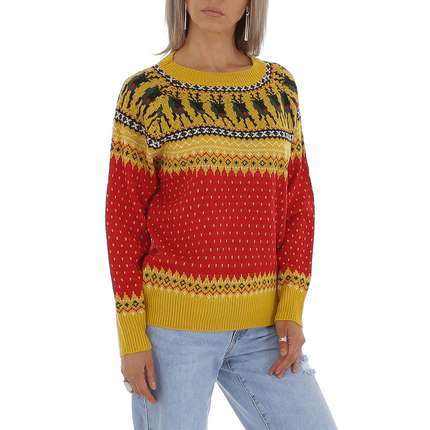 Damen Pullover von C.M.P.55 Gr. One Size - yellow