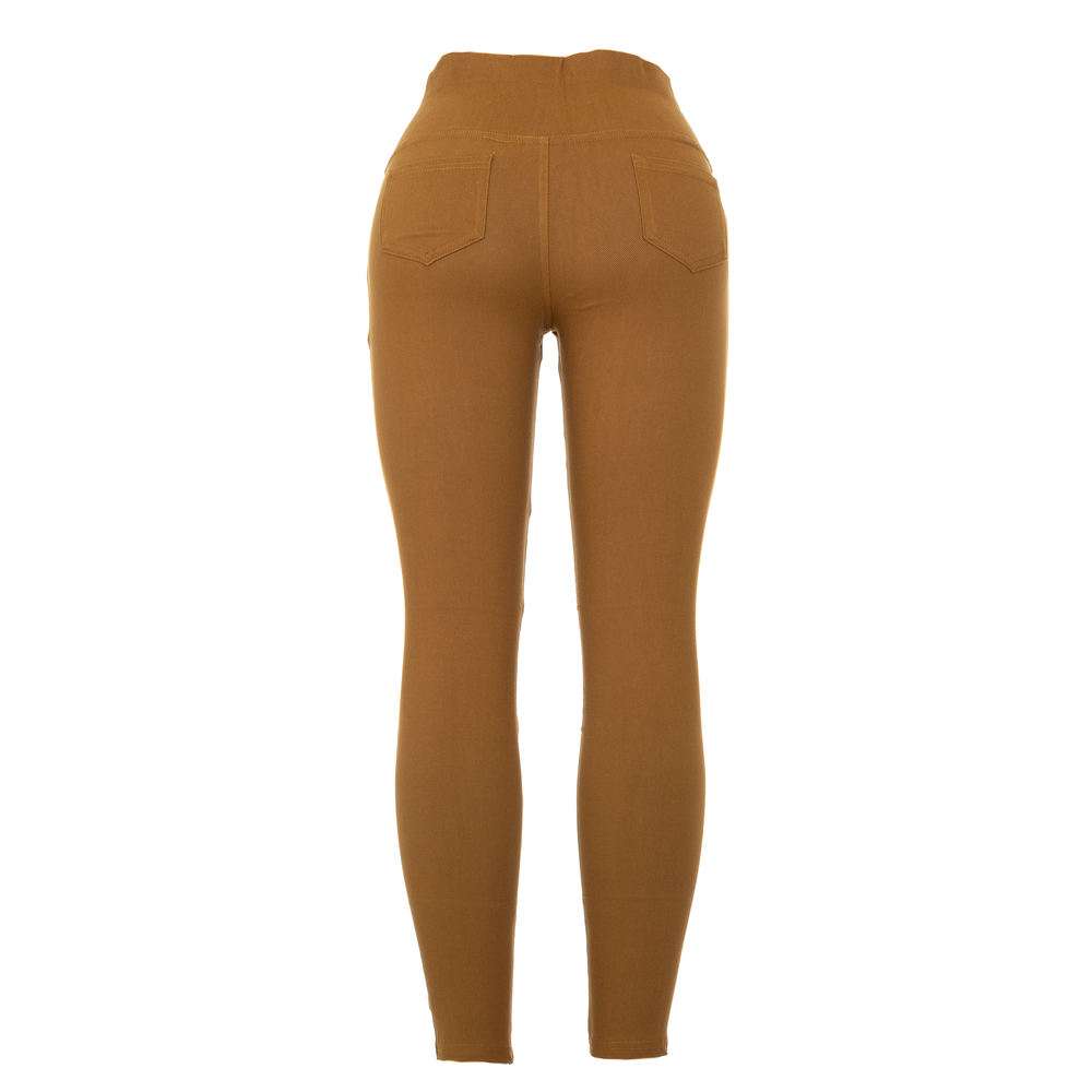 Pantaloni pentru femei de Holala Fashion - cămilă - image 3