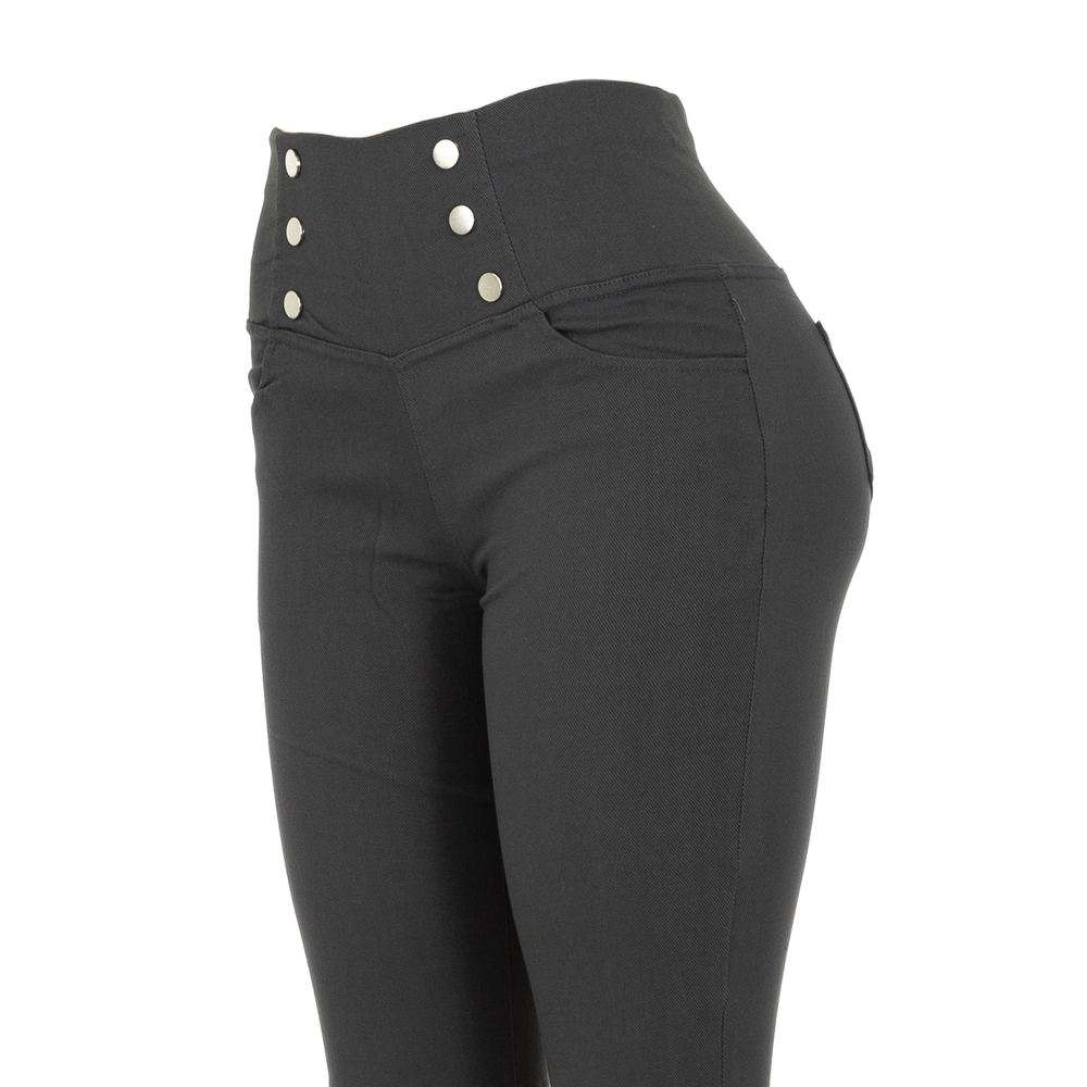 Pantaloni de dama de Holala Fashion - gri - image 2