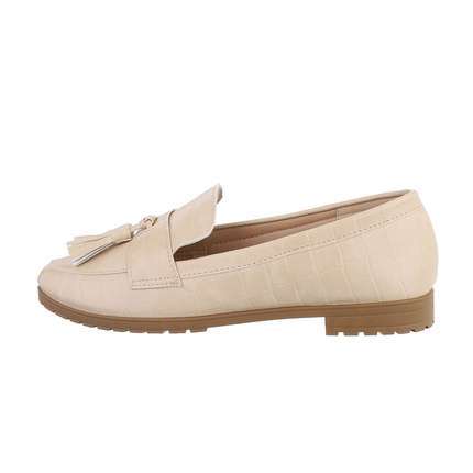 Damen Slipper - beige