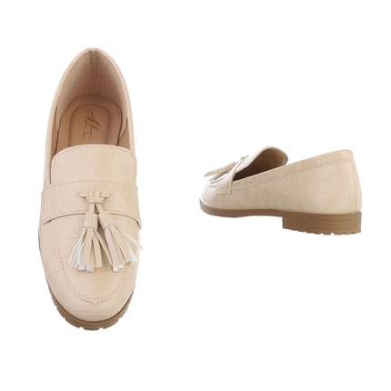 Damen Slipper - beige