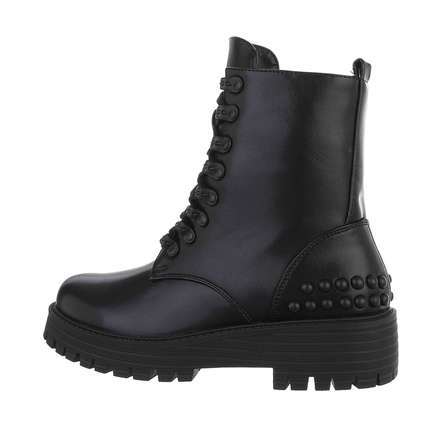 Damen Schnrstiefeletten - black