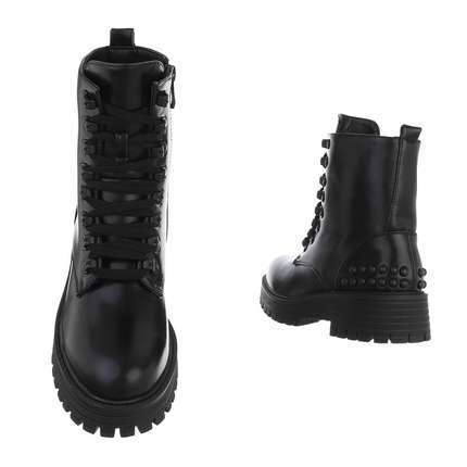 Damen Schnrstiefeletten - black