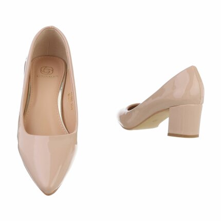 Damen Klassische Pumps - beige