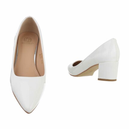 Damen Klassische Pumps - white