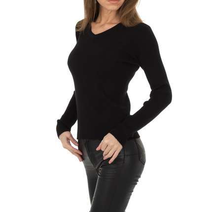 Damen Pullover von Metrofive - black