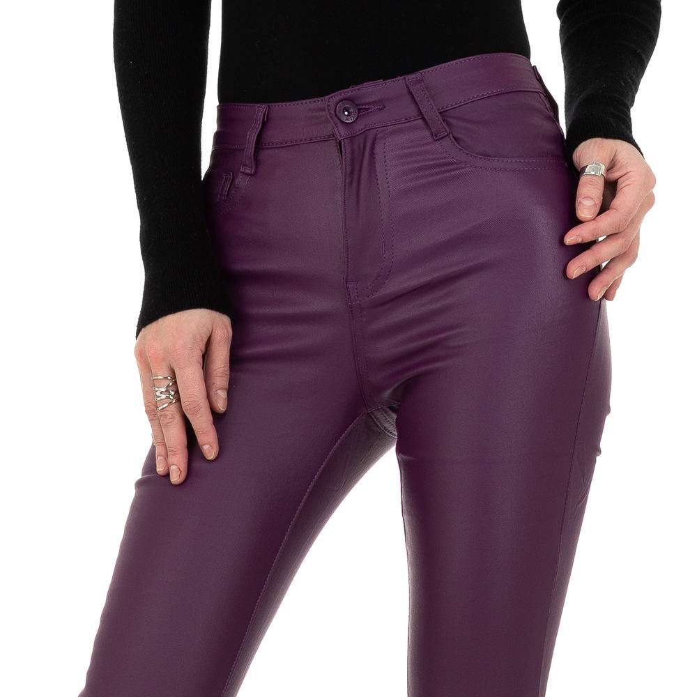 Pantaloni de dama Daysie - violet - image 4