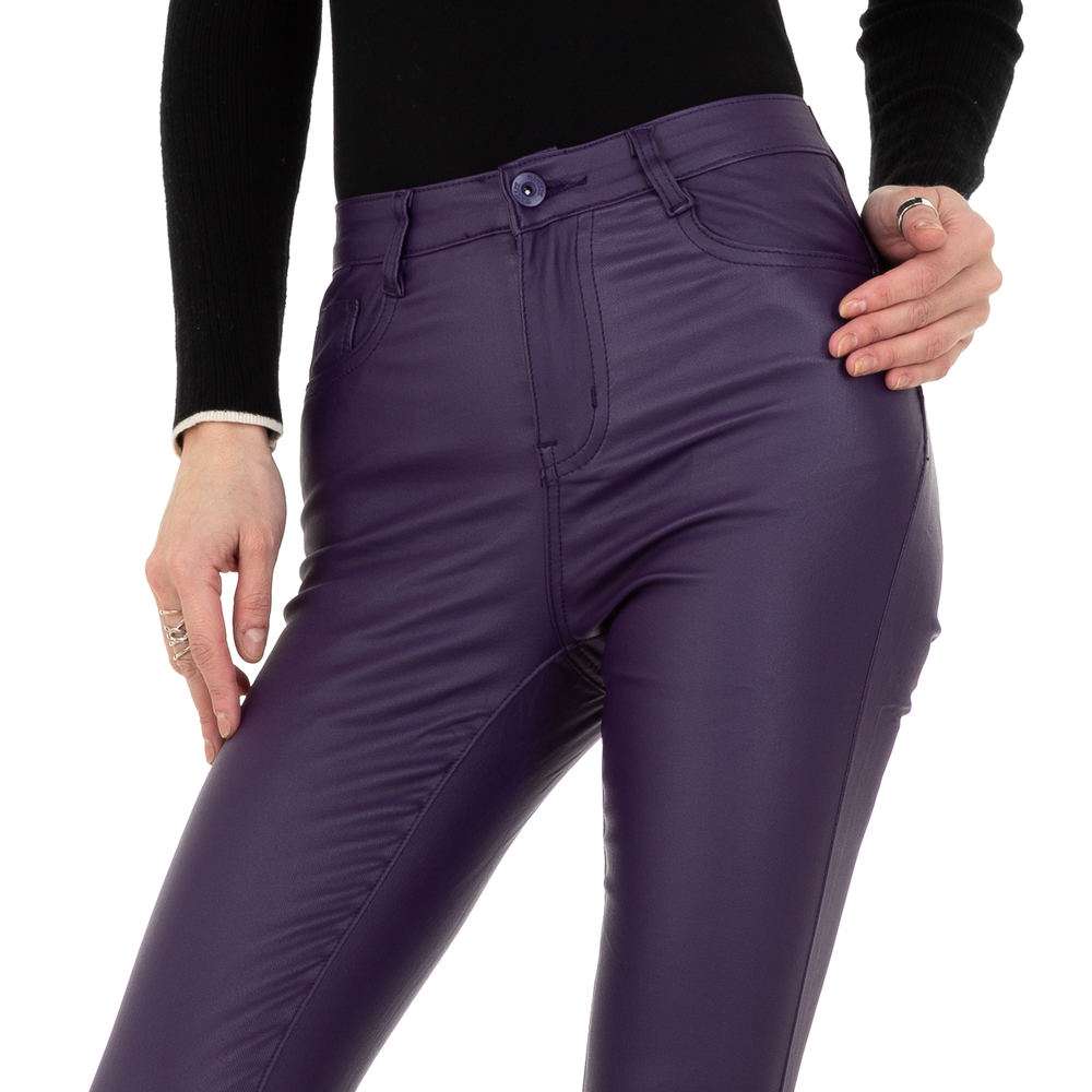 Pantaloni de dama Daysie - mov - image 4