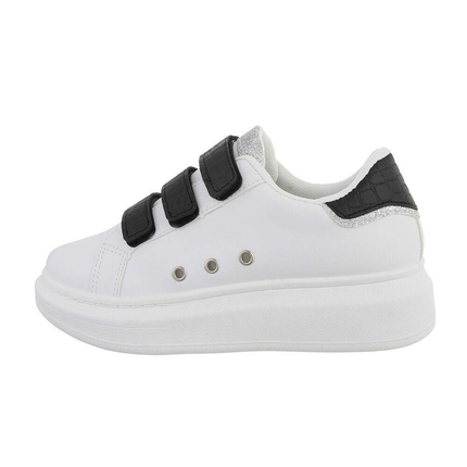 Damen Low-Sneakers - whiteblack