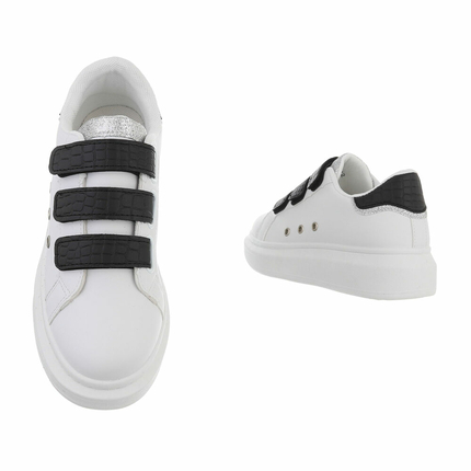 Damen Low-Sneakers - whiteblack