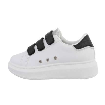 Damen Low-Sneakers - whiteblack Gr. 38