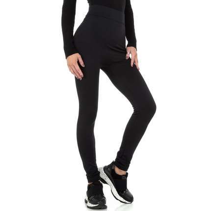 Damen Leggings von Fashion Gr. One Size - blacksilver