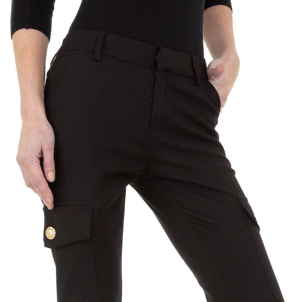 Pantaloni pentru femei de la Drole de Copine - negru - image 4