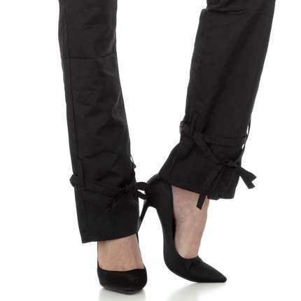 Damen Chinos von Laulia - black