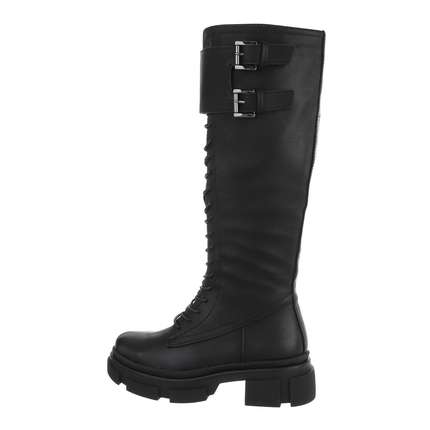 Damen Schnürstiefel - black