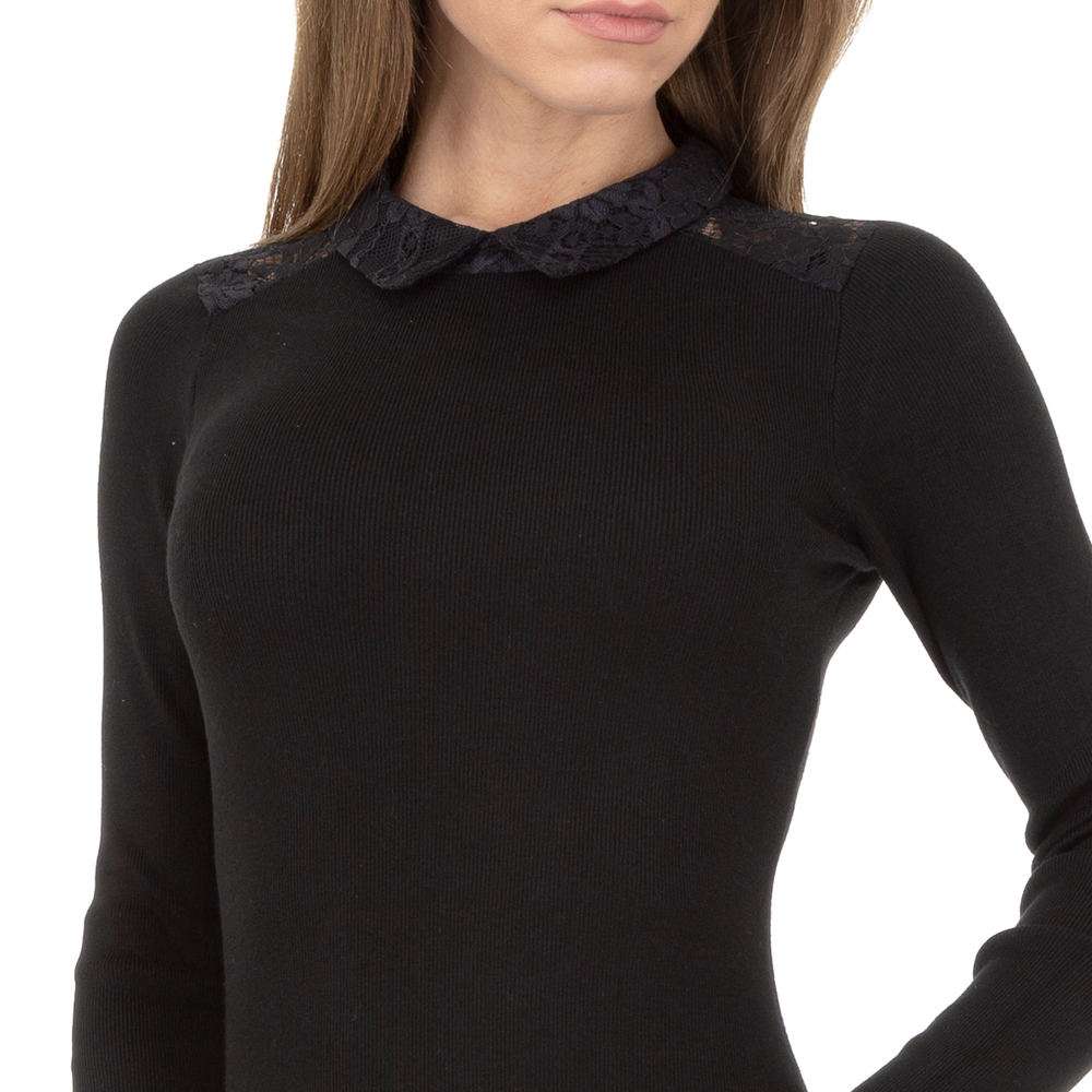 Rochie tricotată pentru femei de Whoo Fashion Gr. O singură mărime - negru - image 4