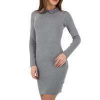 Damen Strickkleid von Whoo Fashion Gr. One Size - grey