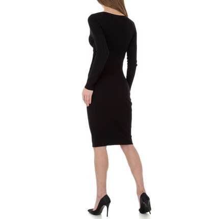 Damen Strickkleid von Whoo Fashion Gr. One Size - black