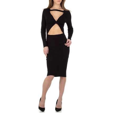 Damen Strickkleid von Whoo Fashion Gr. One Size - black