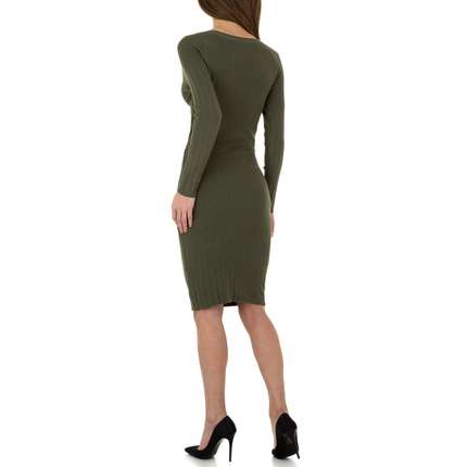 Damen Strickkleid von Whoo Fashion Gr. One Size - green