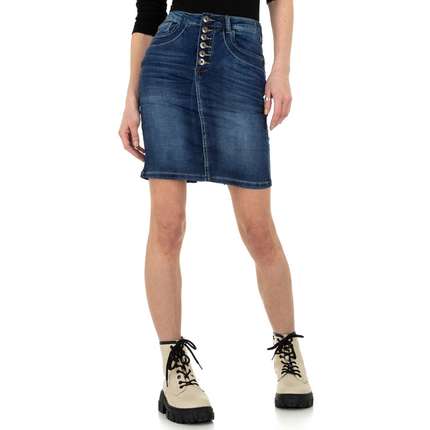 Damen Jeansrock von Place du Jour - blue