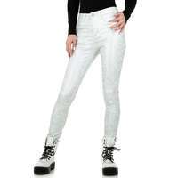Damen Skinny-Hose von Redial Denim Paris - silver