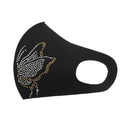Damen Maske Gr. One Size - black