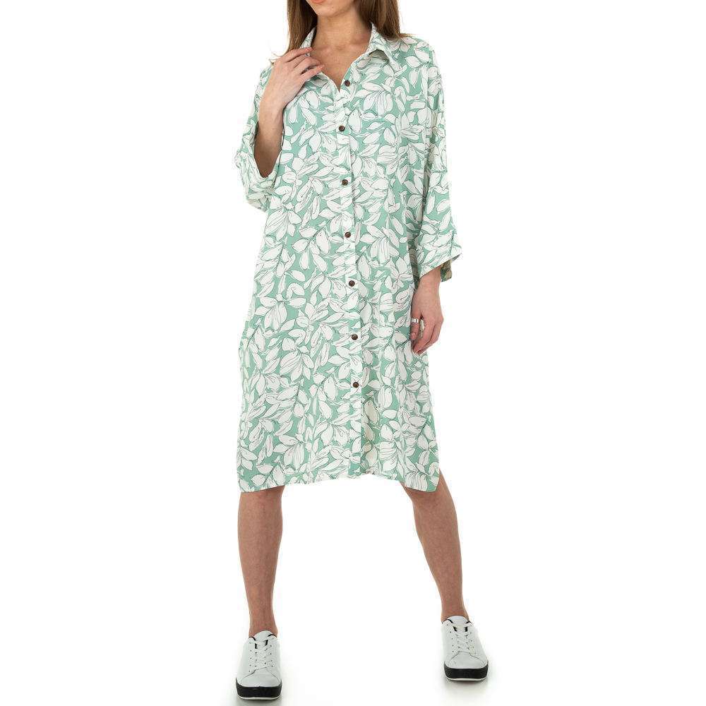 Rochie pentru femei bluză de JCL Gr. O mărime - verde - image 6