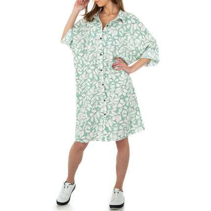 Damen Blusenkleid von JCL Gr. One Size - green