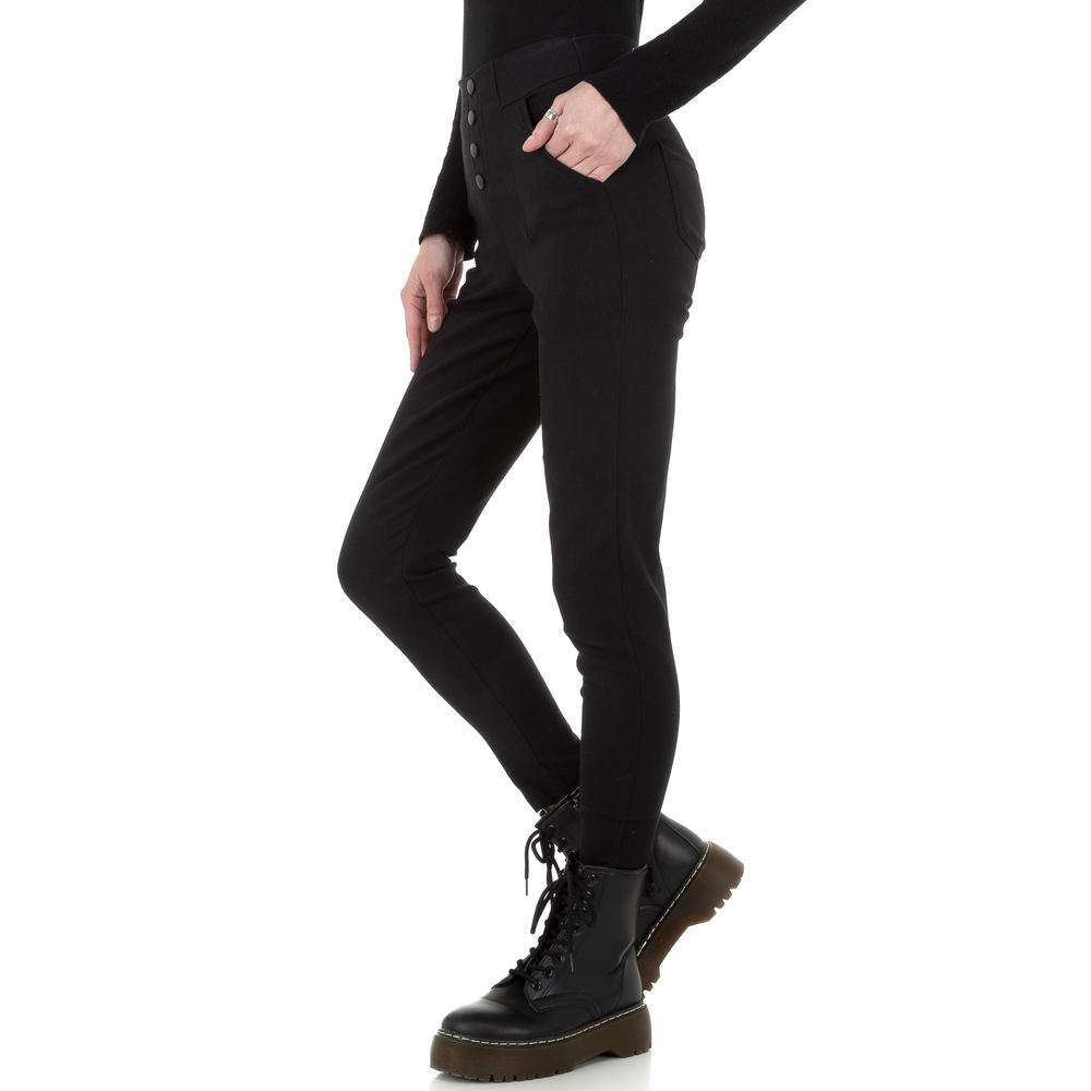Pantaloni skinny pentru femei de Holala Fashion - negri - image 2