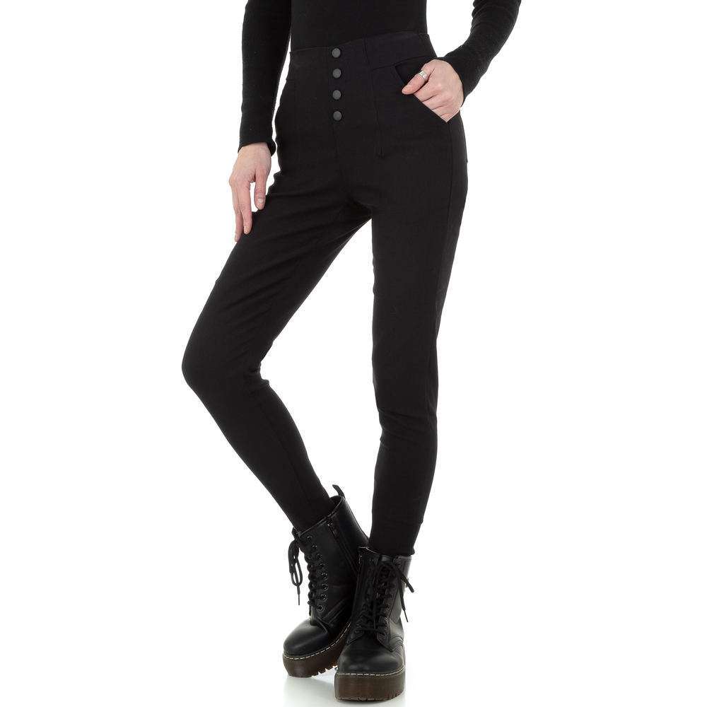 Pantaloni skinny pentru femei de Holala Fashion - negri - image 5
