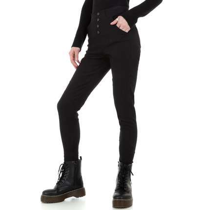 Damen Skinny-Hose von Holala Fashion - black