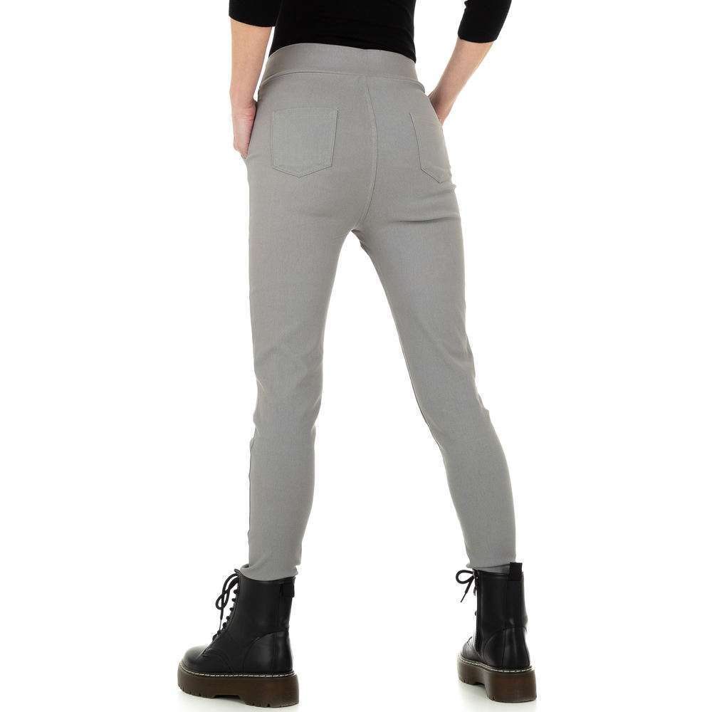 Pantaloni skinny pentru femei de Holala Fashion - gri - image 3