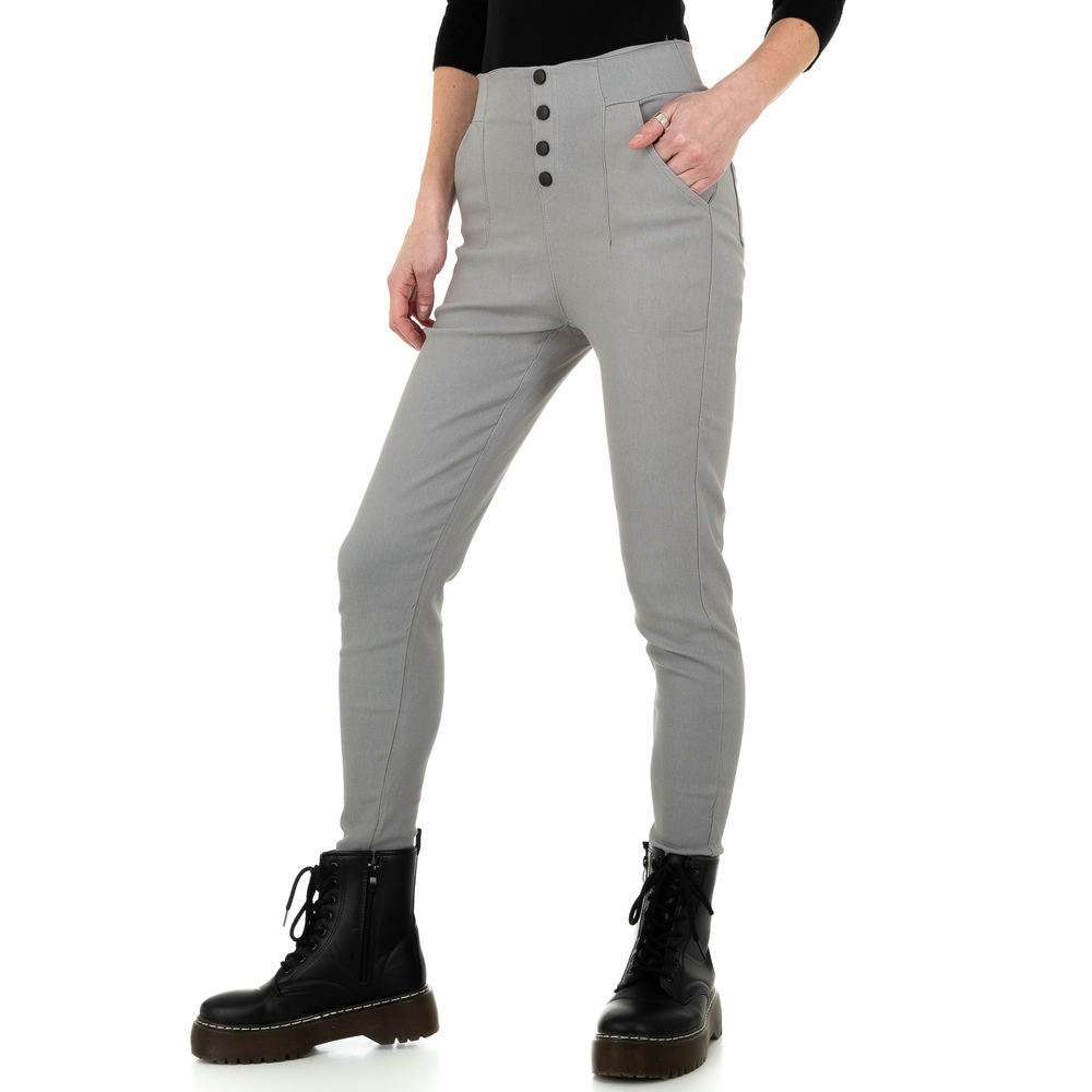 Pantaloni skinny pentru femei de Holala Fashion - gri - image 5