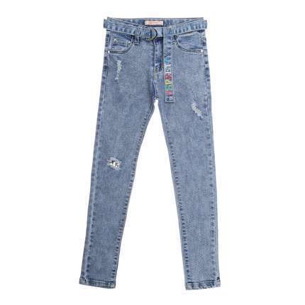 Mdchen Jeans von Egret Gr. 140 - blue