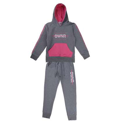 Mädchen Sportanzüg von Egret - grey