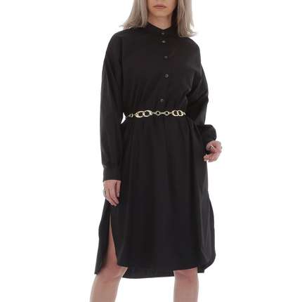 Damen Blusenkleid von JCL Gr. One Size - black
