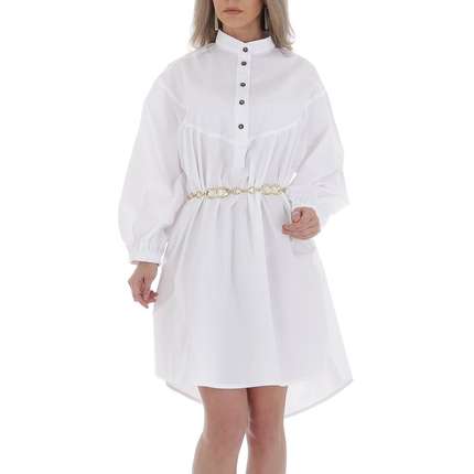 Damen Blusenkleid von JCL - white