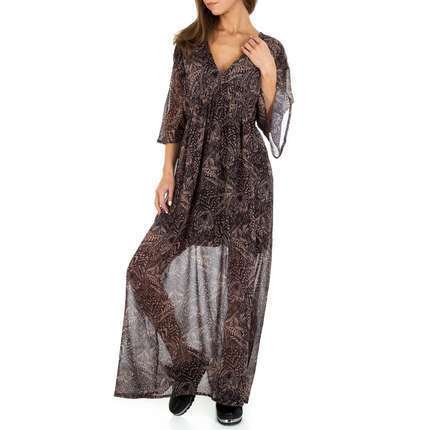 Damen Maxikleid von JCL - brown
