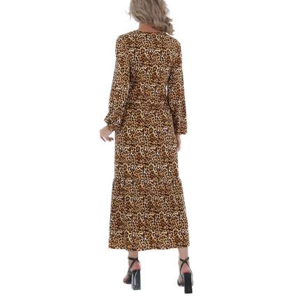 Damen Maxikleid von JCL - leopard