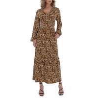 Damen Maxikleid von JCL - leopard