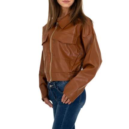 Damen bergangsjacke von JCL - brown