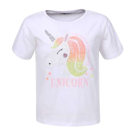 Mdchen T-shirt von Glo Story - white