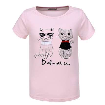 Mdchen T-shirt von Glo Story - rose