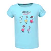 Mädchen T-shirt von Glo Story - turkis