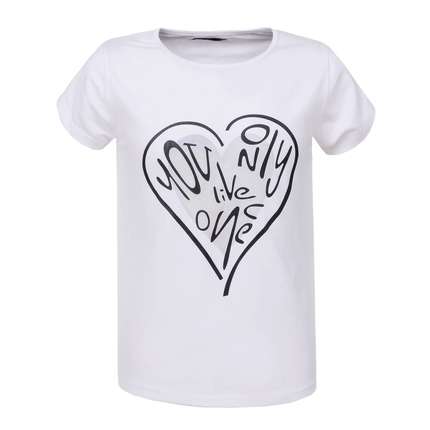Mdchen T-shirt von Glo Story - white