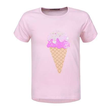 Mädchen T-shirt von Glo Story - rose