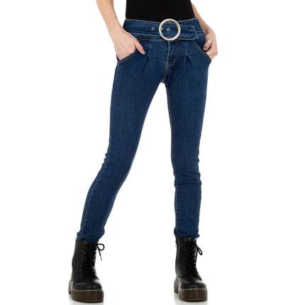 Damen Skinny Jeans von M. Sara Denim Gr. XS/34 - blue