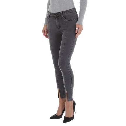 Damen Skinny Jeans von M. Sara Denim - grey